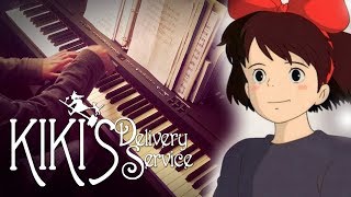 Kikis Delivery Service OST  A Town with an Ocean View Piano CoverwSheets [upl. by Madanhoj]