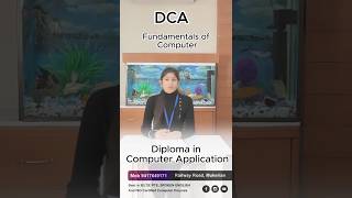 DCA 🖥️ Diploma in Computer Application DCAA Job Oriented course [upl. by Adnoral]