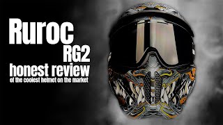 New Ruroc RG2 snowboard helmet honest review [upl. by Vedi55]