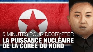 LA PUISSANCE NUCLÉAIRE DE LA CORÉE DU NORD  5 minutes pour décrypter [upl. by Ydrah]