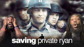 SAVING PRIVATE RYAN 1998 Movie Reaction  First Time Watching [upl. by Gianina]