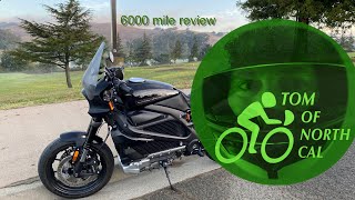 2020 HarleyDavidson LiveWire 6000mile Review [upl. by Eenolem442]