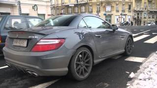 MERCEDES SLK55 AMG R172 IN WARSAW [upl. by Notfol]