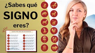 ¿Qué animal eres en el HORÓSCOPO CHINO Tu signo del zodíaco chino en Astrología Ba Zi [upl. by Drofniw]