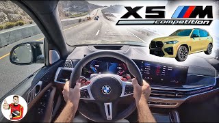 The 2024 BMW X5 M Comp is a Practical Powerhouse POV Drive Review [upl. by Cibis]