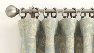 How to Correctly Hang a Drape at Home  Pottery Barn [upl. by Conti201]