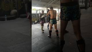 High Level Muaythai Sparring 💯 Lamai Muaythai Camp [upl. by Ymiaj]