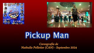 PICKUP MAN Linedance [upl. by Yzmar]