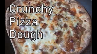 Pizza dough crunchy Stove top 2020 gingerlim [upl. by Ahsenik]