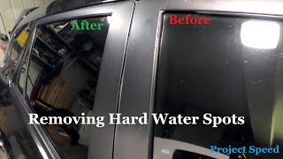 Hard Water Spot Removal [upl. by Eneleahcim576]