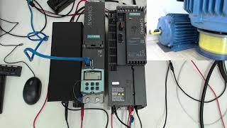 TESTE POWER MODULE PM2402 SINAMICS SIEMENS  OS 1727 [upl. by Ahsital]