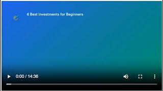 6 BEST Investments for Beginners in 2024 StepbyStep [upl. by Simah431]