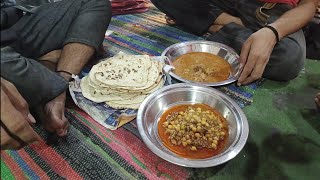 korma roti कोरमा गोश्त रोटी आज का खाना हमारा [upl. by Eentirb]