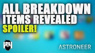 Astroneer  All Breakdown Update Items Revealed  Spoiler Alert  OneLastMidnight [upl. by Guglielmo]