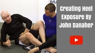 Heel Hooks Creating Heel Exposure With The Tilting Method by John Danaher [upl. by Noskcaj]