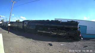 ATSF Santa Fe 2926 steam locomotive and tool car on its way home [upl. by Attenyl329]