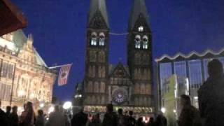 Bremen Der quotMond ist aufgegangenquot auf dem Kirchentag [upl. by Ainniz]