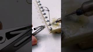 fishhook lead handle making process [upl. by Pauline]