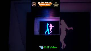 3d Hologram Projector using Mobile  trending hologram projector 3d [upl. by Eliott]