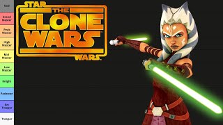 Star Wars The Clone Wars Strength and Power Tier List [upl. by Adalard]