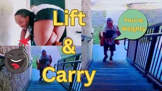 OTSFireman Carry up the StepsLift amp Carry Fitness Exercise [upl. by Aynor646]