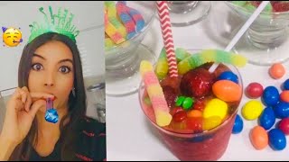 CANDY COCKTAIL  Coctel Dulce con Gomitas para Disfrutar en Cuarentena DIY 🍹🍭 [upl. by Ecnerewal]