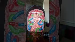 Candy effect on youtube of spidermanshortsvideoshortstrendingviralvideoviralshortsfoodart [upl. by Ahsenek]