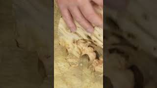 Arbortech carving epoxy bowl woodturning [upl. by Ettennahs]