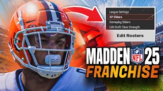 Madden 25 Franchise Mode Best Rosters amp XP Sliders  REALISTIC Player Progression amp Regression [upl. by Holna]