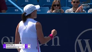 Swiatek vs Vondrousova Highlights  Cincinnati 2023  Iga Swiatek vs Marketa Vondrousova Highlights [upl. by Liw844]