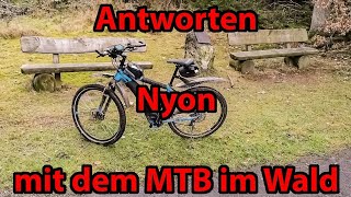 Antworten auf Mails Nyon und mit MTB im Wald [upl. by Eibber155]