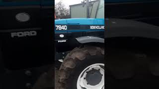 New Holland 7840 sldp turbo 3000 hours [upl. by Aiciruam]