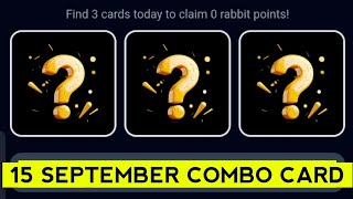 15 amp 16 September Rocky Rabbit Daily ComboToday Rocky Rabbit Superset CardRocky rabbit Daily Combo [upl. by Emilio]