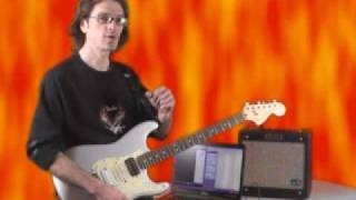 Fender GDEC Jr  playing along with free MIDI backing tracks [upl. by Florian738]