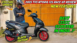 2025 TVS Ntorq 125 Race XP Black Edition Review  Top Speed  Best 125cc Scooter in India 🔥 [upl. by Stambaugh]