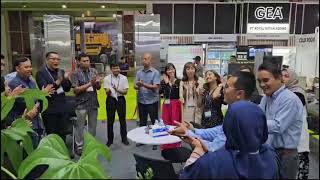 Mayekawa Indonesia was present at the Refrigeration amp HVAC Exhibition [upl. by Rokach]