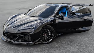 2023 Corvette Z06 w Z07 PERFORMANCE PACKAGE amp CARBON FIBER AERO DRIVING POV [upl. by Aleece]