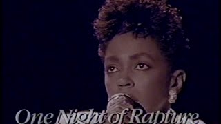 Anita Baker  One Night Of Rapture 1987 [upl. by Naxela634]