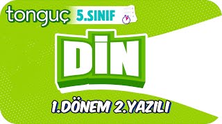 5Sınıf Din 1Dönem 2Yazılıya Hazırlık 📝 2024 [upl. by Nednarb]