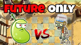 Can you beat Plants Vs Zombies 2 with only Far Future Plants Part 1 [upl. by Feld410]