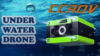 CCROVThe Professional Underwater Drone features a 4K Camera  ReviewRounder [upl. by Antipus]