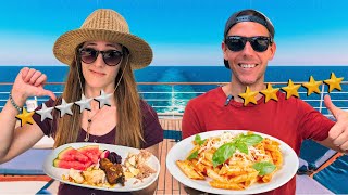 What the Food is REALLY Like on a MSC Cruise [upl. by Hendry]