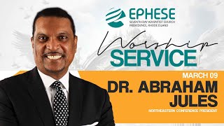 Worship Service  Dr Abraham Jules  030923 [upl. by Ranee]