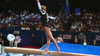 Doni Thompson  Balance Beam  1995 US Gymnastics Championships  Women  Event Finals [upl. by Drazze]