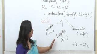 Free Radical BSc MSc Chemistry Lecture by Ms Anupama Singh [upl. by Aihtekal]