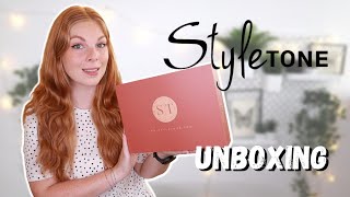 UNBOXING Styletone Ultimate Box  August 2022 [upl. by Ilac]