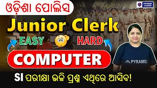 Odisha Police Junior Clerk Computer Class  Junior Clerk Previous Year Questions  Pyramid Classes [upl. by Florence]