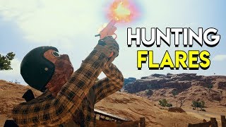 Hunting Flares  PlayerUnknowns Battlegrounds PUBG [upl. by Einaffyt]