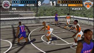 NBA Street Showdown Raptors vs Knicks PSP [upl. by Soutor]