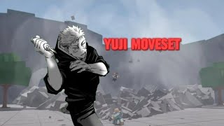 Red scarfed vessel Yuji moveset ps made [upl. by Hollander]